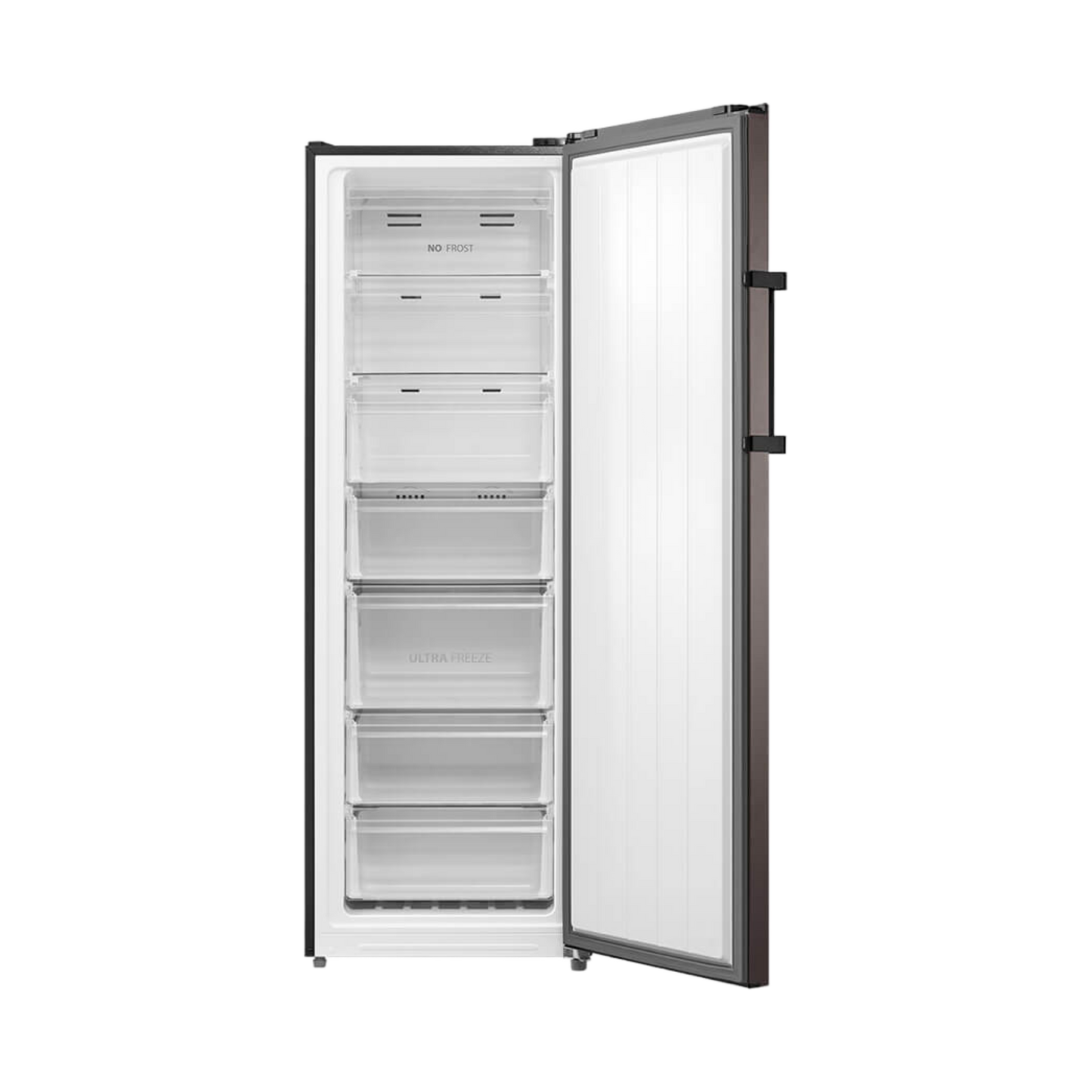 Toshiba 7-Drawer Upright Freezer 238L Convertible to Fridge Satin Grey (GR-RU312WE-DMN(37H))