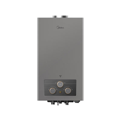 Midea Gas Water Heater 10 Liter Silver - Natural Gas (MGWH10-20MDNEG(S))