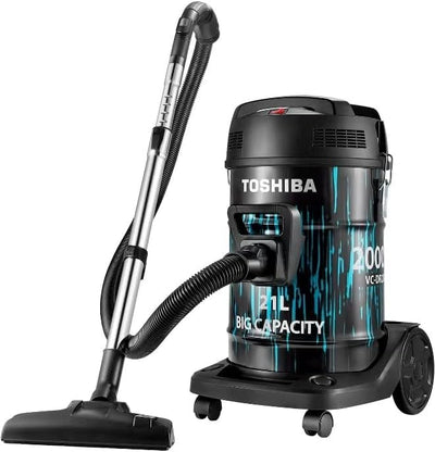 Toshiba Pail-Can Vacuum Cleaner 2000W with Blower Blue/Black (DR200ACME(B))