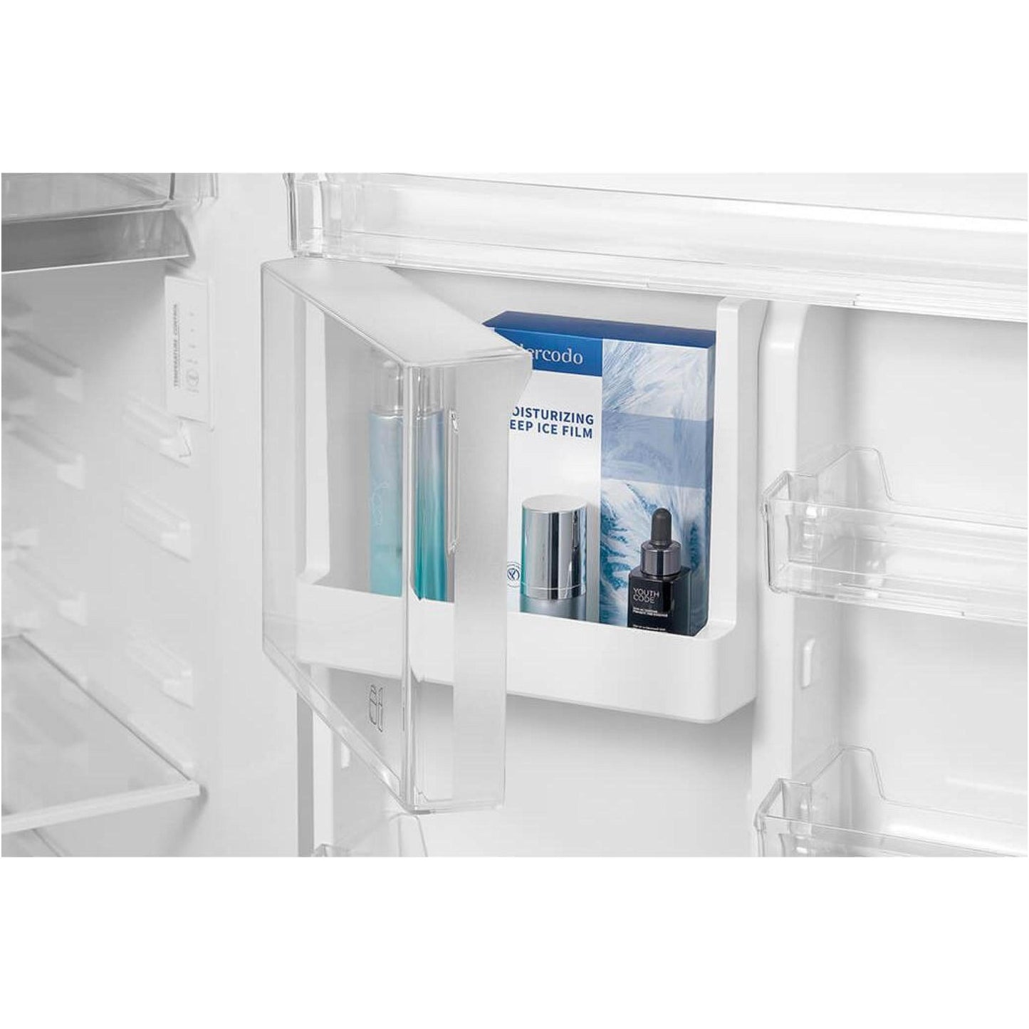 Toshiba Refrigerator 450 Liter Inverter Air Fall Cooling Platinum Silver Glass (GR-RT624WE-PGN(22))