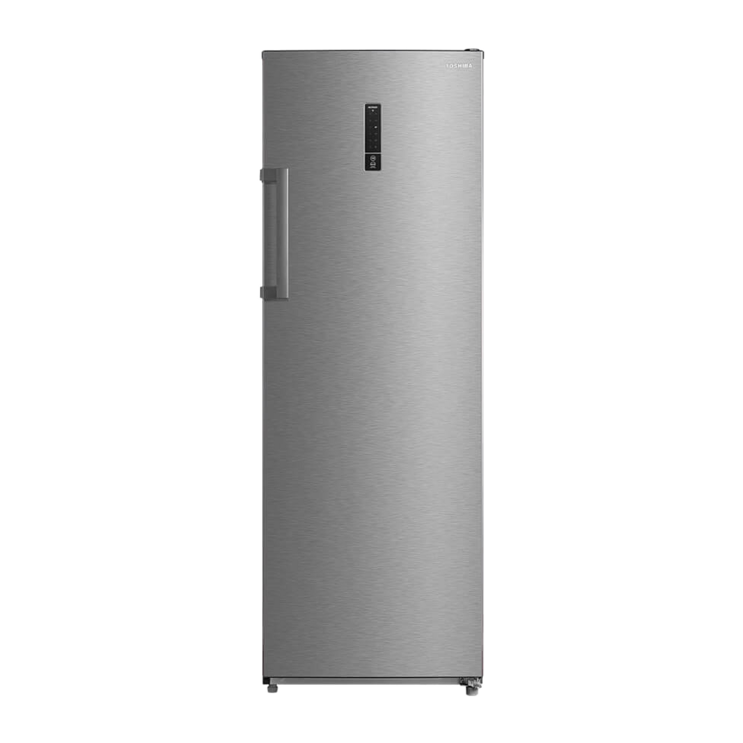 Toshiba 7-Drawer Upright Freezer 238L Convertible to Fridge Silver (GR-RU312WE-DMN(57))