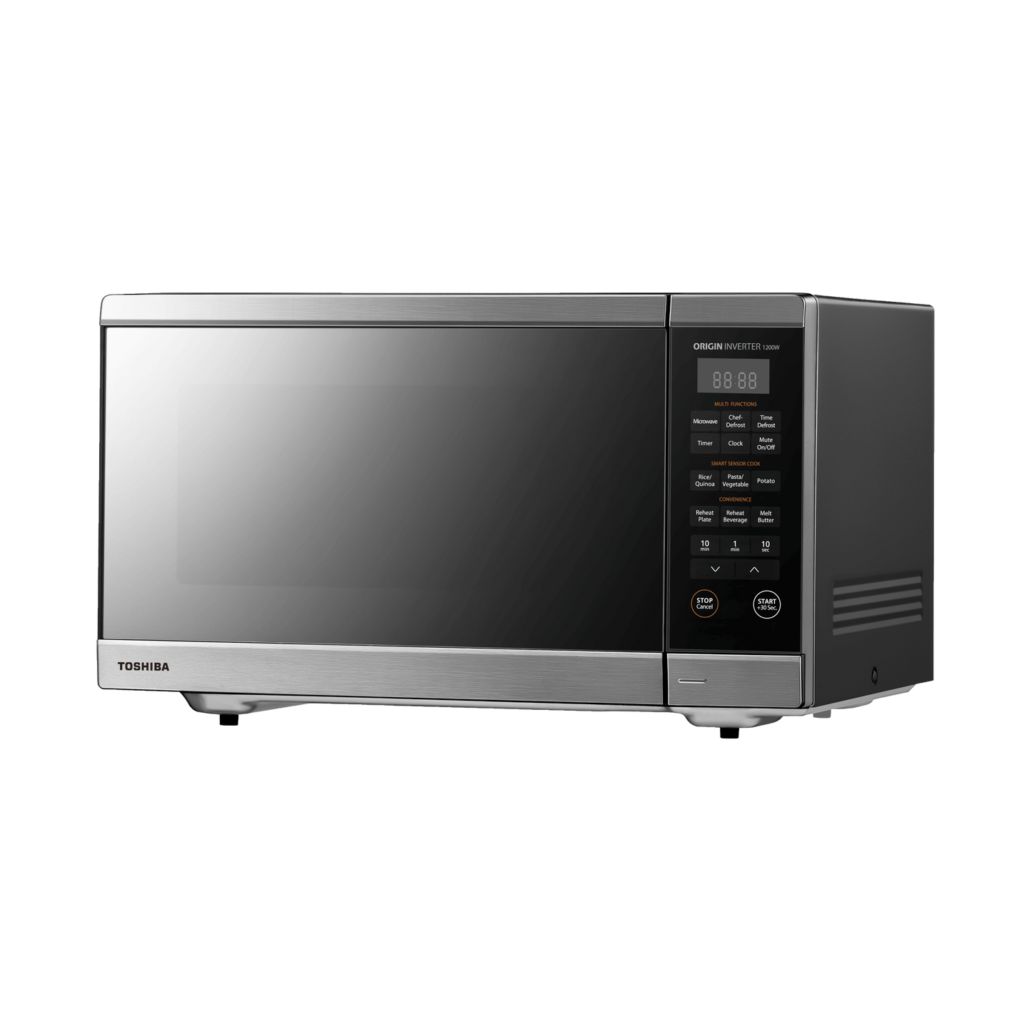 Toshiba Microwave 36 Liter 1200W Inverter Black (ML3-EM36PFI(MB))