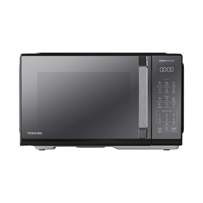 Toshiba Microwave 25 Liter 900W Inverter Grill Mirror Black (MW3-EG25PEI(BK))