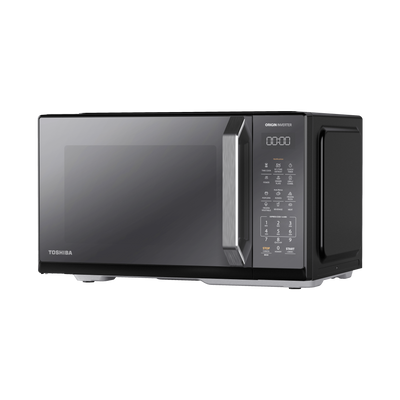 Toshiba Microwave 25 Liter 900W Inverter Grill Mirror Black (MW3-EG25PEI(BK))