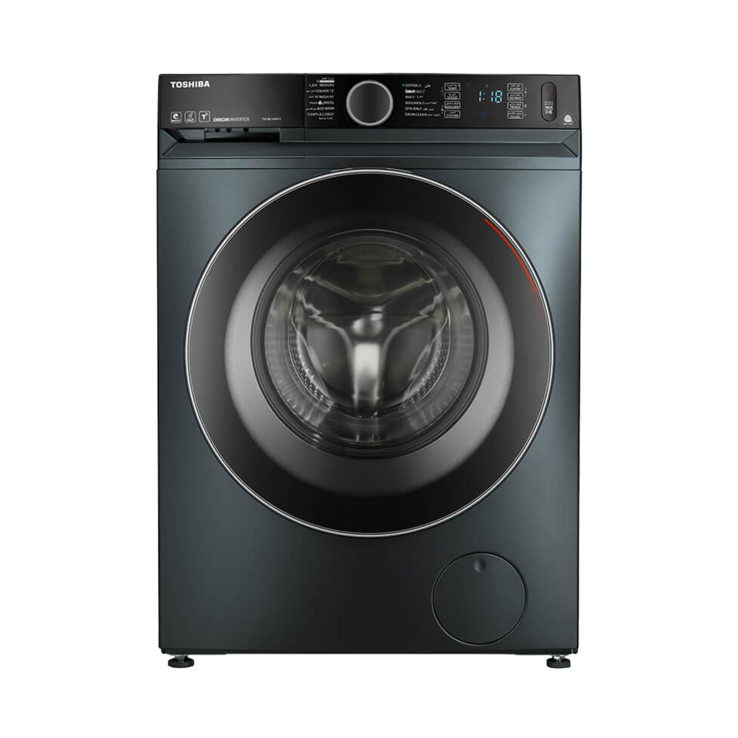 Toshiba Front Load Washing Machine 9kg Ultra Fine Bubble Smart Wi-Fi (TW-BK100GF4EG(MK))