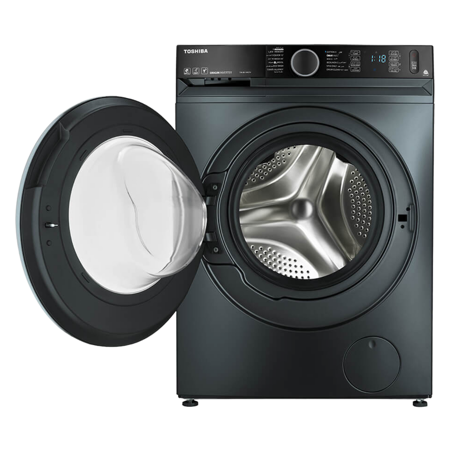Toshiba Front Load Washing Machine 9kg Ultra Fine Bubble Smart Wi-Fi (TW-BK100GF4EG(MK))