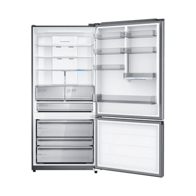 Midea 680 Liters Bottom Freezer Refrigerator - Quattro Inverter, Reversible Door, Digital Control (MDRB905FIN46D)