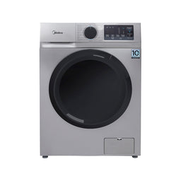 Midea N09 Front Load Washing Machine 8kg 1400RPM Inverter Quattro Steam (MFN09W80B-S)
