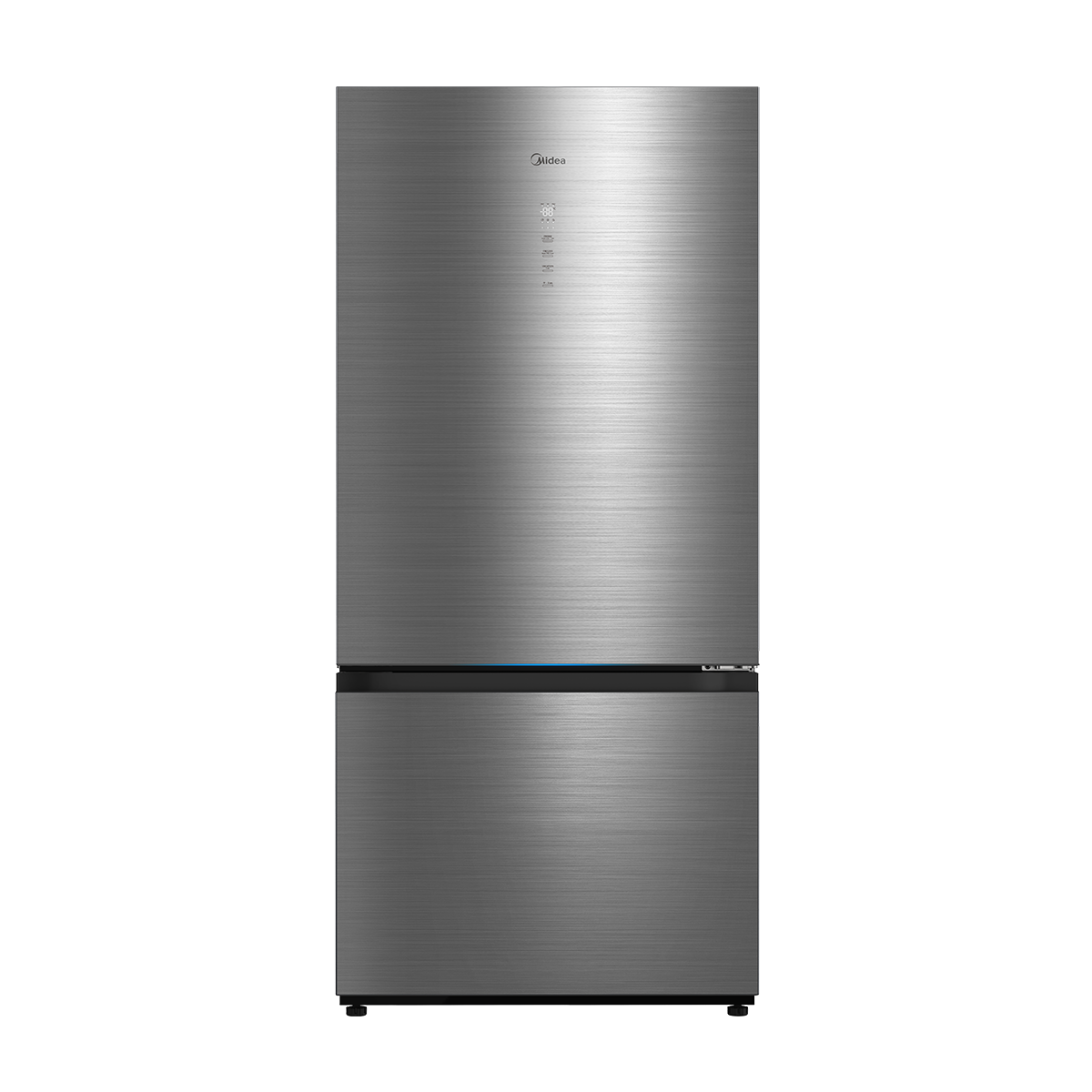 Midea 680 Liters Bottom Freezer Refrigerator - Quattro Inverter, Reversible Door, Digital Control (MDRB905FIN46D)
