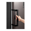 Toshiba 7-Drawer Upright Freezer 238L Convertible to Fridge Satin Grey (GR-RU312WE-DMN(37H))