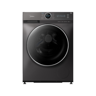 Midea MF200 Front Load Washing Machine 9kg 1400RPM Inverter Quattro Steam Turbo (MF200W90B-TT)